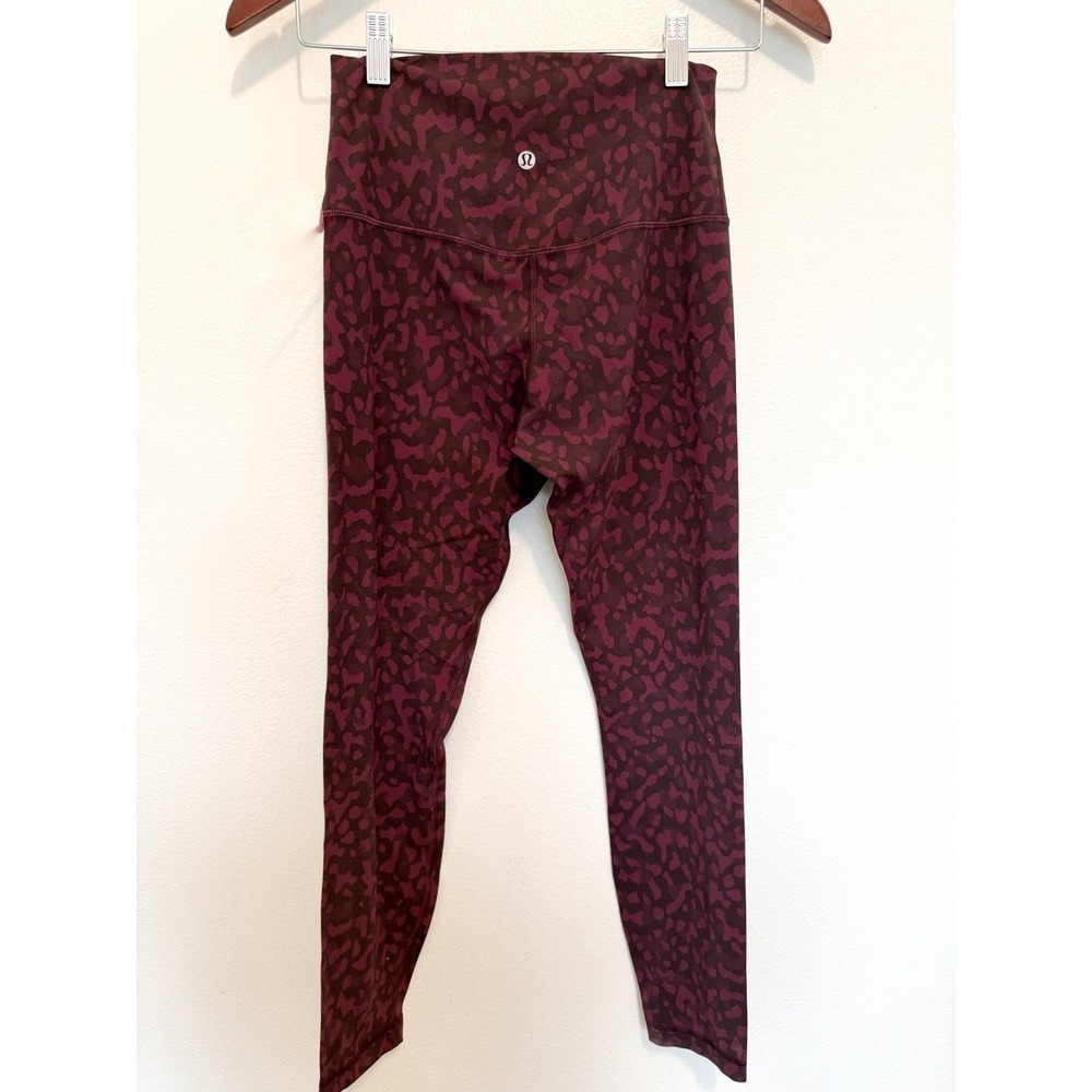 Lululemon align leggings - formation camo dark adobe multicolor size 6 - Picture 4 of 10